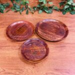 Wooden Rustic Platter-waoo-handicrafts-pakistan-online