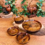 Wooden Brass Dishware-waoo-hanicrafts-pakistan