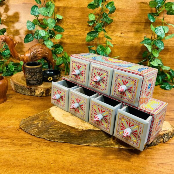 Mystic Wooden Masala Box-waoo-handicrafts-pakistan